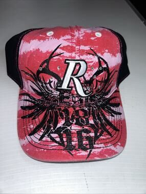 Unique Pink Distressed Remington 1816 Guns Womens Ladies Baseball Cap Hat